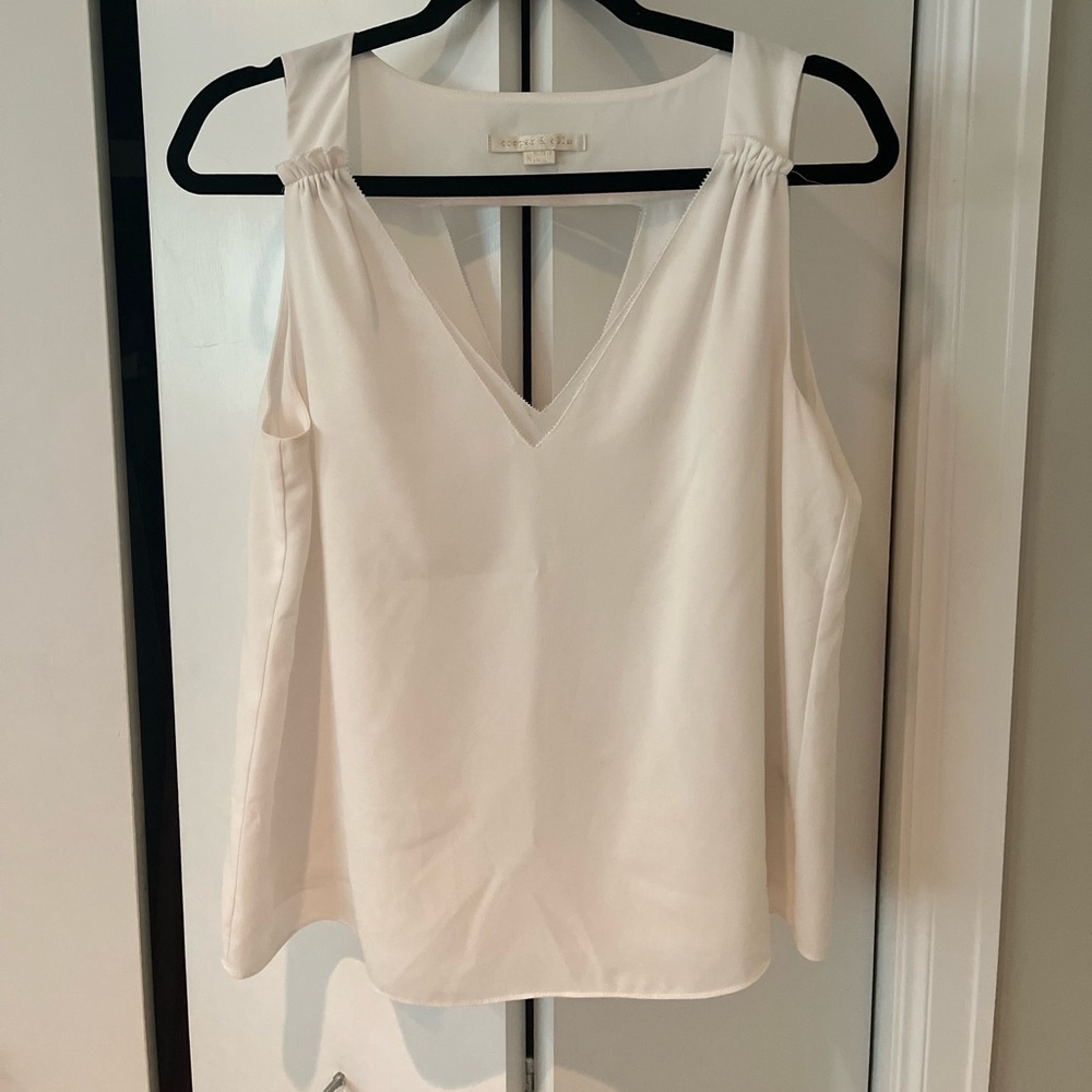 Off white cream color blouse